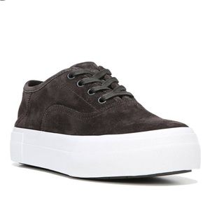 Vince Copley Graphite Suede Sneakers